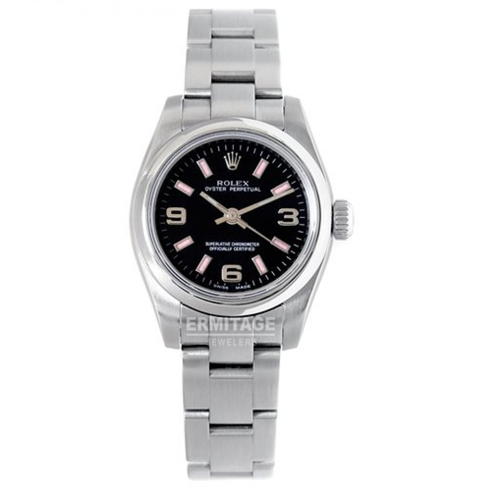 Pre-Owned Steel Rolex Oyster Perpetual 176200 Year 2010